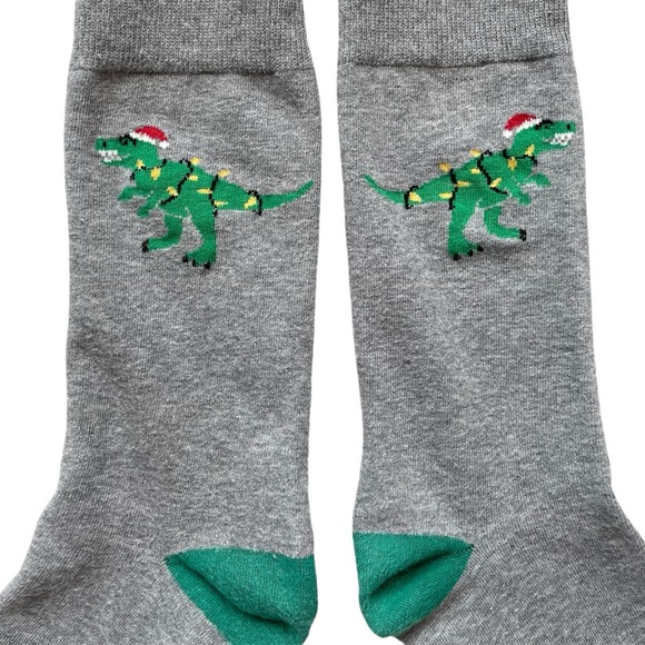 NWOT *BUNDLE* 3 Pairs Unisex Novelty Christmas Crew Socks, One Size - Picture 7 of 8